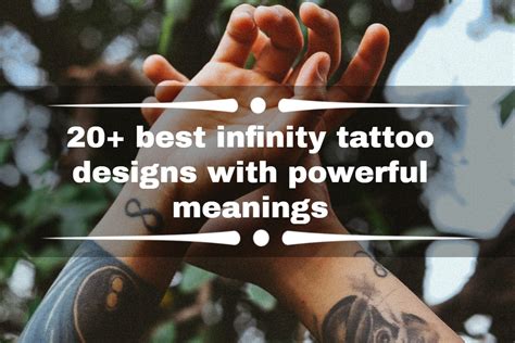 20 Best Infinity Tattoo Designs With Powerful Meanings Tuko Co Ke