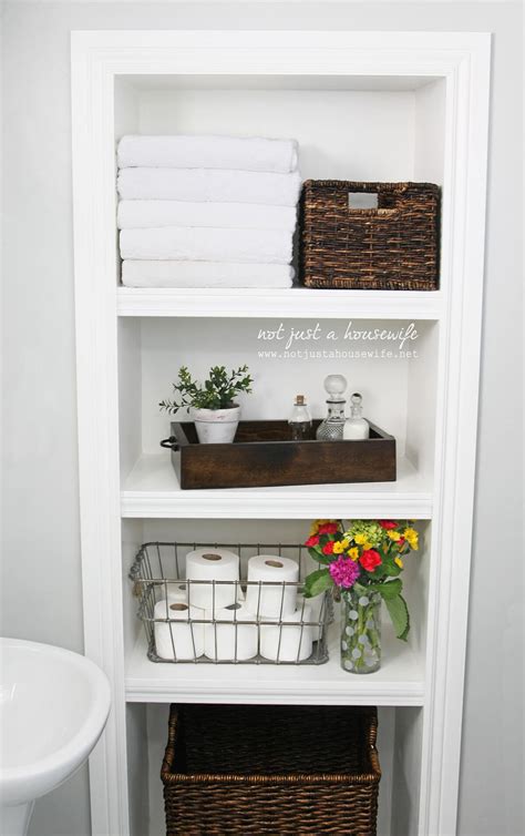 20 Brilliant Small Bathroom Storage Ideas