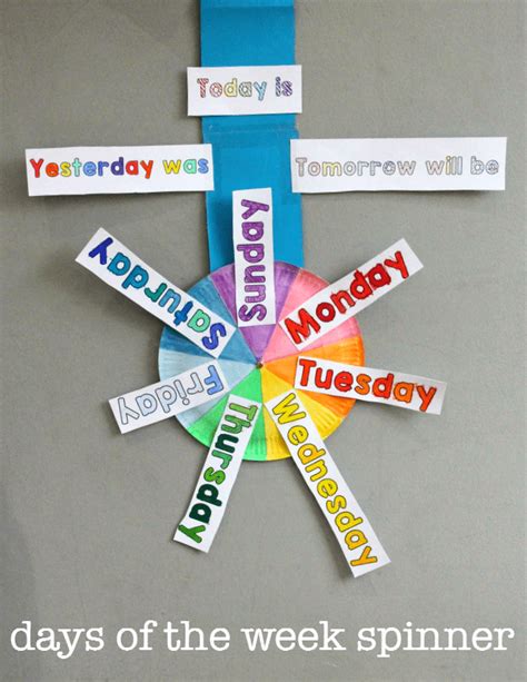 20 Days Of The Week Activities For Preschool Teaching Expertise