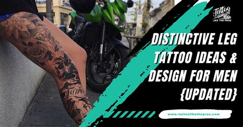 20 Distinctive Leg Tattoo Ideas Amp Design For Men Updated