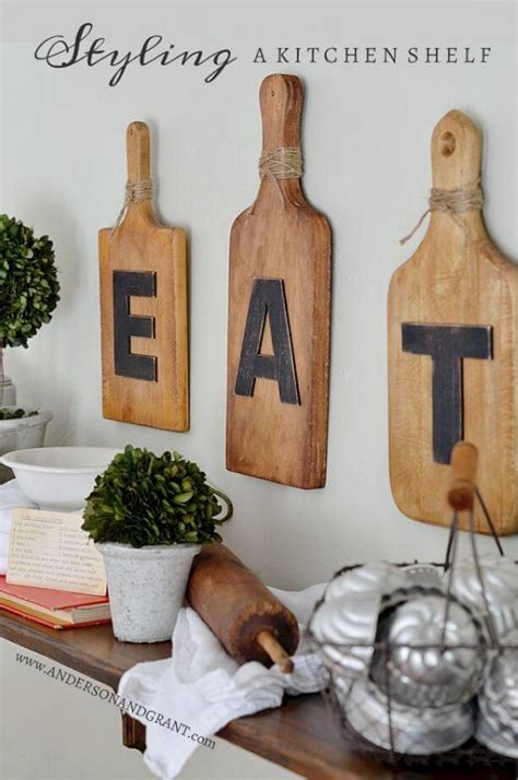 20 Gorgeous Kitchen Wall Decor Ideas To Stir Up Your Blank Walls The