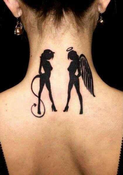 20 Great Devil And Angel Tattoo Designs Entertainmentmesh