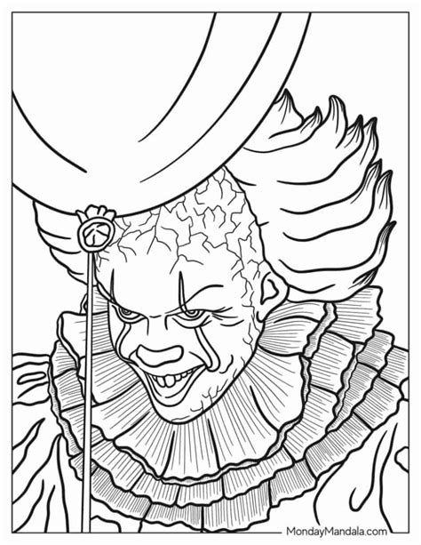 20 Horror Coloring Pages Free Pdf Printables Coloring Pages Adult