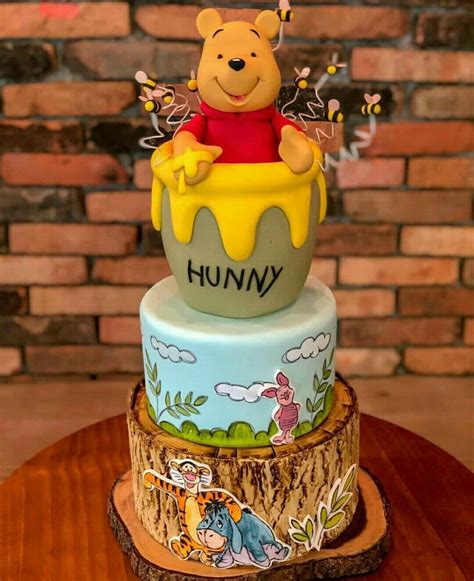 20 Ideas Para Pasteles De Disney Manitas Diy Winnie The Pooh Cake