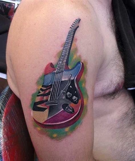 20 Kick Ass Guitar Tattoos