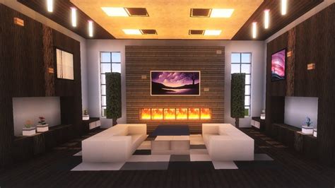 20 Living Room Ideas Designed In Minecraft