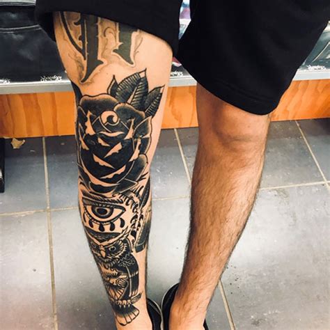 20 Unique Leg Tattoos For Men 2000 Daily