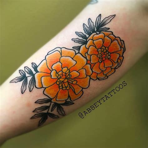 200 Amazing Marigold Tattoo Designs With Meanings And Ideas Body Art Guru