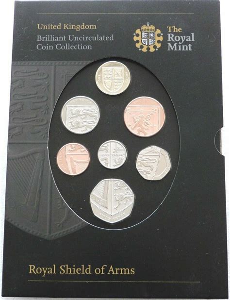 2008 Uk Royal Shield Of Arms Coin Sets