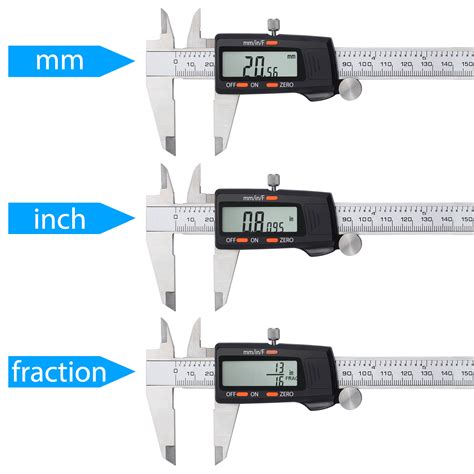 200Mm Electronic Digital Vernier Mm Inch F Caliper Measurement