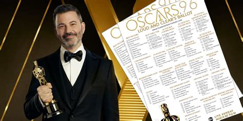 2024 Oscars Download Our Printable Ballot Sheet Loud And Clear Reviews