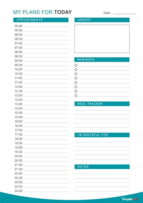 2024 Printable Calendar Free Daily Planner Templates Maryl Sheeree