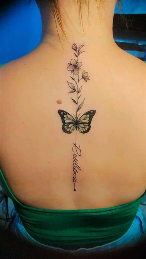 21 Elegant Spine Tattoos For Women That Symbol Of Strength Artofit