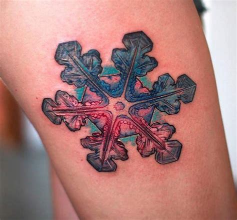 21 Gorgeous Snowflake Tattoos To Inspire Your Ink Sheknows