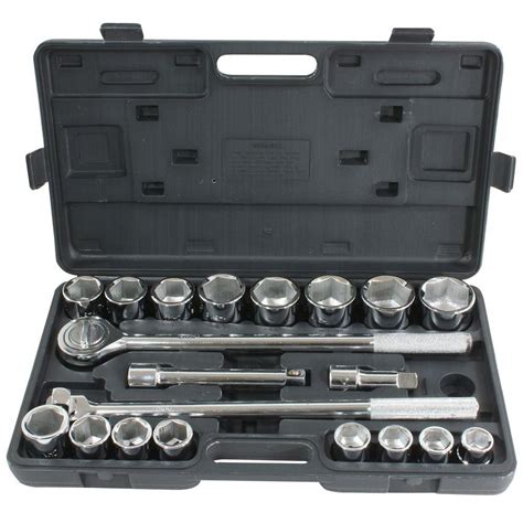 21Pc 3 4 Inch Drive Metric Socket Set Tools Sockets Socket Sets Other