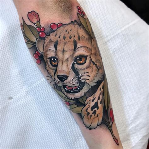 22 Excellent Cheetah Tattoo Ideas