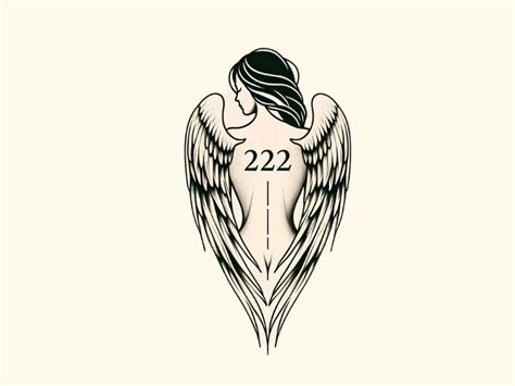 222 Tattoo Meaning A Symbol Of Angelic Guidance Fresh Starts