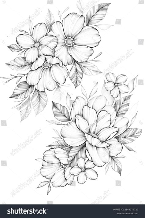 23 Flower Outline Tattoo Designs Ideas Flower Outline Tattoo Designs