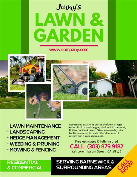 23 Yard Work Flyers Yard Work Flyer Templates And Printing Zazzle