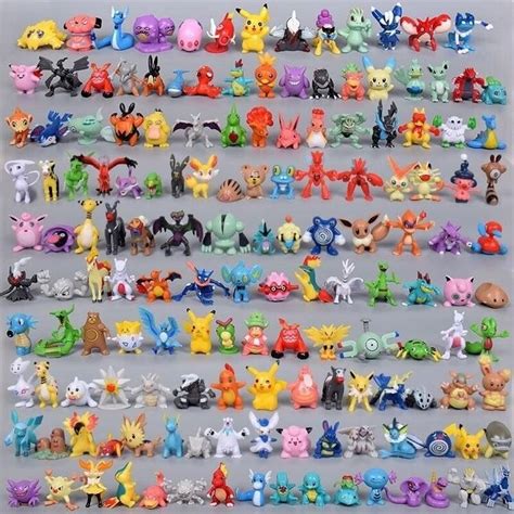 24 144 Adet Pokemon Hediye Kutusu Pikachu Noel Hediyesi Modeli Aksiyon Fig R Oyuncaklar Hakiki