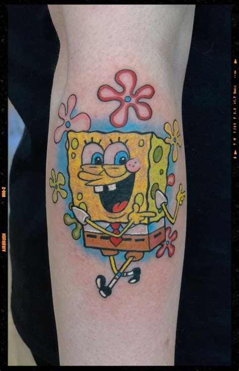 24 Incredible Spongebob Squarepants Tattoos