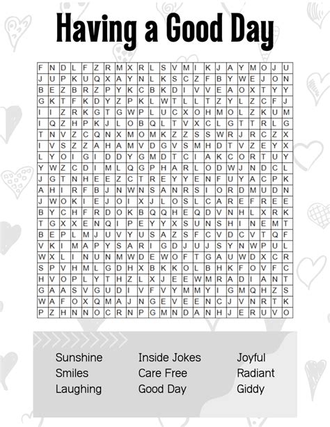 24 Unique Free Word Search Printable For Adults Card Sayings