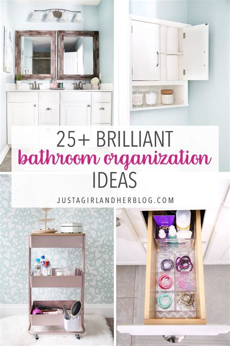 25 Brilliant Bathroom Organization Ideas Abby Organizes