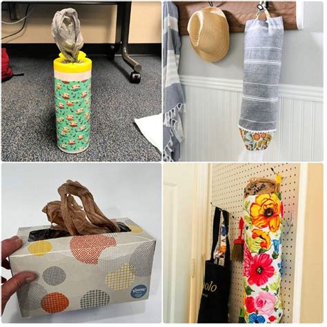 25 Diy Plastic Bag Holder Ideas For Organized Storage