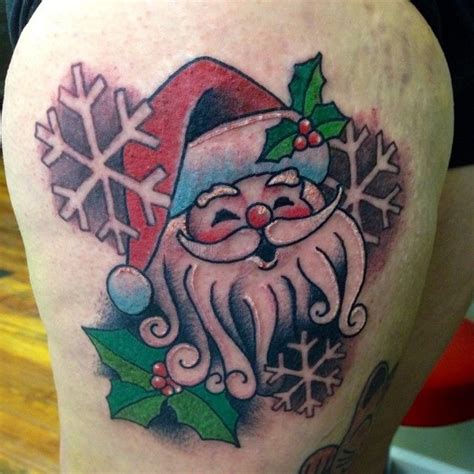 25 Festive Christmas Themed Tattoos