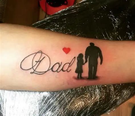 25 Lovely Dad Tattoo Designs