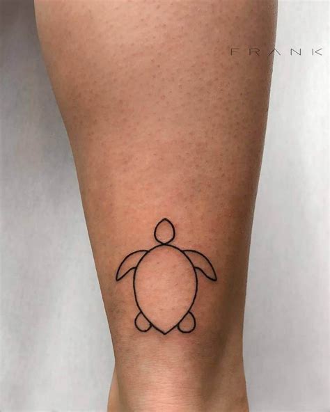 25 Minimalist Turtle Tattoo Designs That Will Inspire You To Get Inked