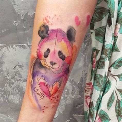 25 Perfectly Cute Panda Tattoos Tattooblend