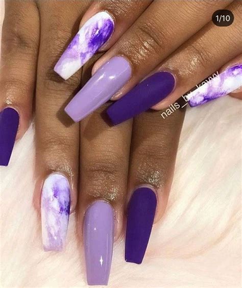 25 Purple Nail Design Ideas You Amp 39 Ll Love To Try This Season