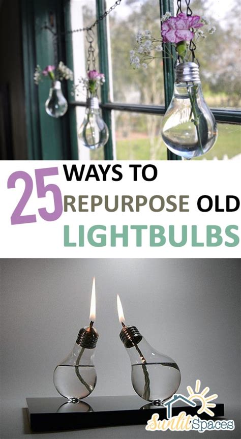 25 Ways To Repurpose Old Lightbulbs Sunlit Spaces