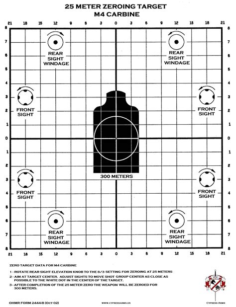 25 Yard 100 Yard Zero Target Printable Printable Targets Downloadable Targets Utah Carry Laws