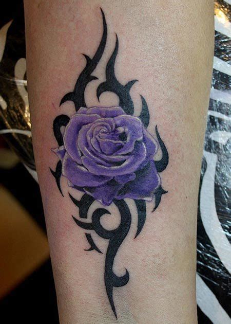 26 Beautiful Tribal Rose Tattoos Only Tribal