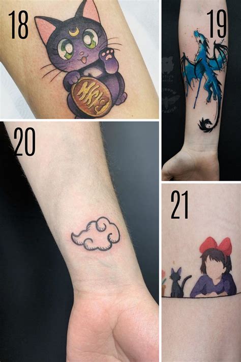 26 Small Anime Tattoos Ideas Rabinderhasan