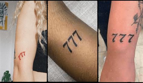 26 What Does 777 Tattoo Mean Tyrrelljinesh