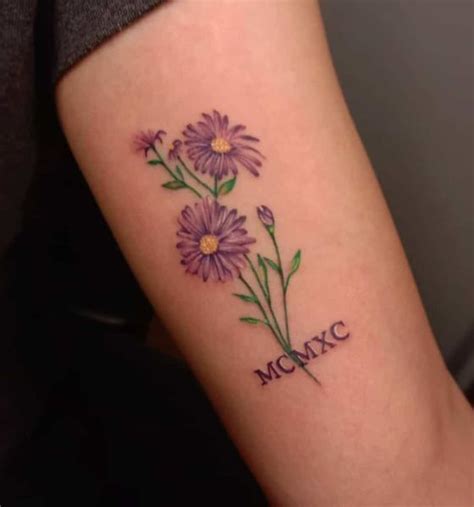 27 Gorgeous Birth Flower Tattoos That You Ll Actually Wish Always