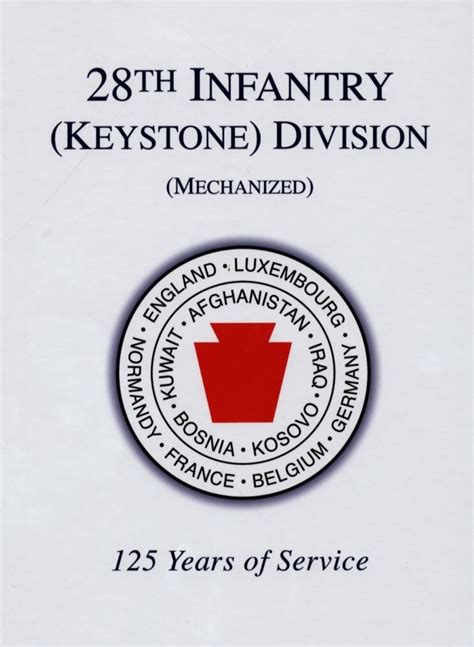 28Th Infantry Keystone Division Mechanized