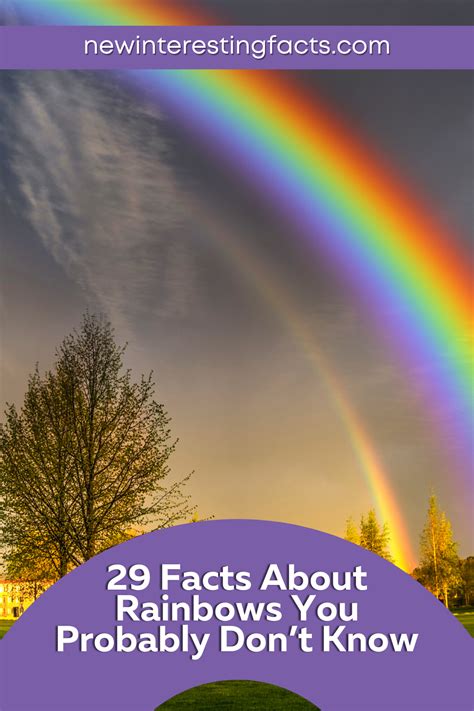 29 Facts About Rainbows You Probably Don T Know I Interesting Facts