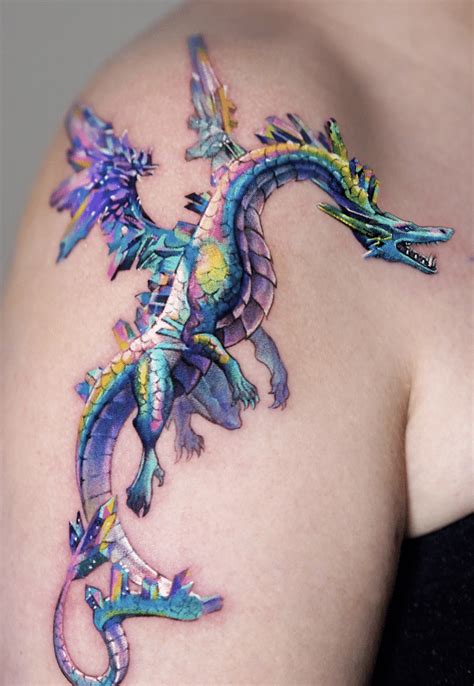 29 Sensational Blue Dragon Tattoo Designs Sure To Mesmerize