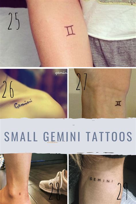 29 Unique Gemini Twin Tattoo Ideas Tattoo Glee