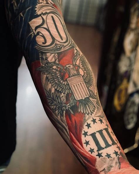 2Nd Amendment Forearm Tattoo