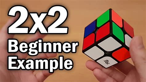 2X2 Rubik S Cube Beginner Method Example Walkthrough Solve Youtube