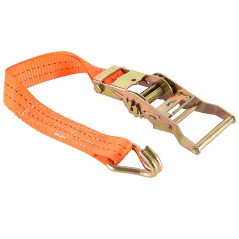 3 75Mm 10T Polyester Ratchet Tie Down Strap Cargo Lashing Load Restraints Ratchet Lashing