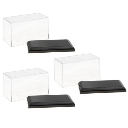 3 94X1 2 36 Inch Action Display Case Small Clear Acrylic Model Display Box Pack Of 3 Walmart