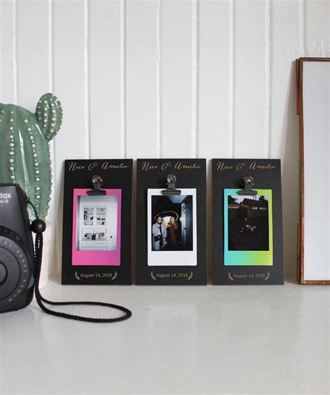 3 Personalized Instax Frames Instax Mini Frame Best Friend Etsy