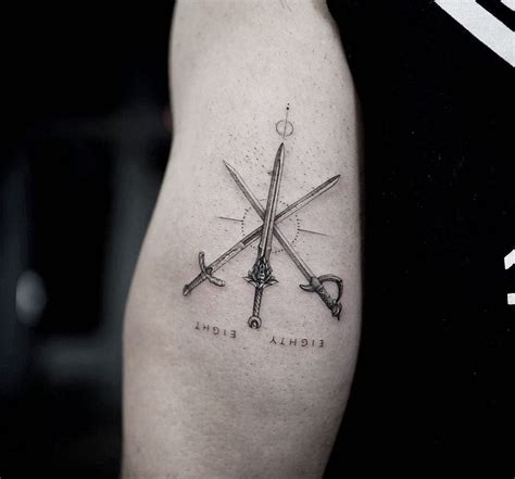 5 Meanings Behind 3 Swords Tattoo Design