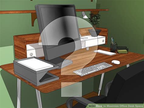 3 Ways To Maximize Office Desk Space Wikihow